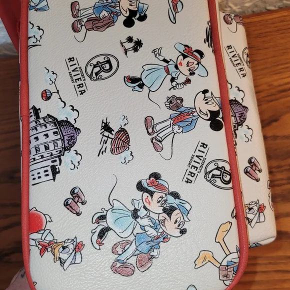 Loungefly Riviera Resort Disney Mickey and Minnie  Mouse Mini Backpack - Picture 6 of 10